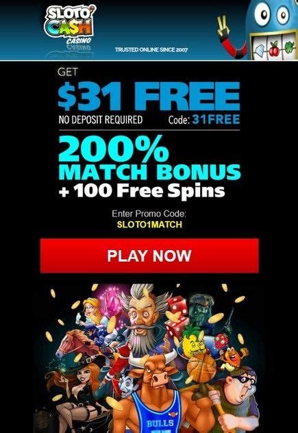 slotocash casino free $31